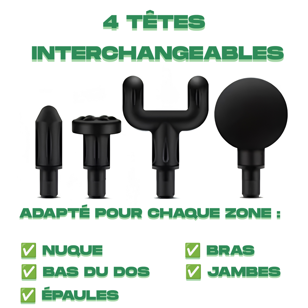 Reliva™ Appareil de Massage à Percussion Senior — Dos, Nuque, Cervicales, Jambes, Bras & Confort Articulaire (Arthrose)