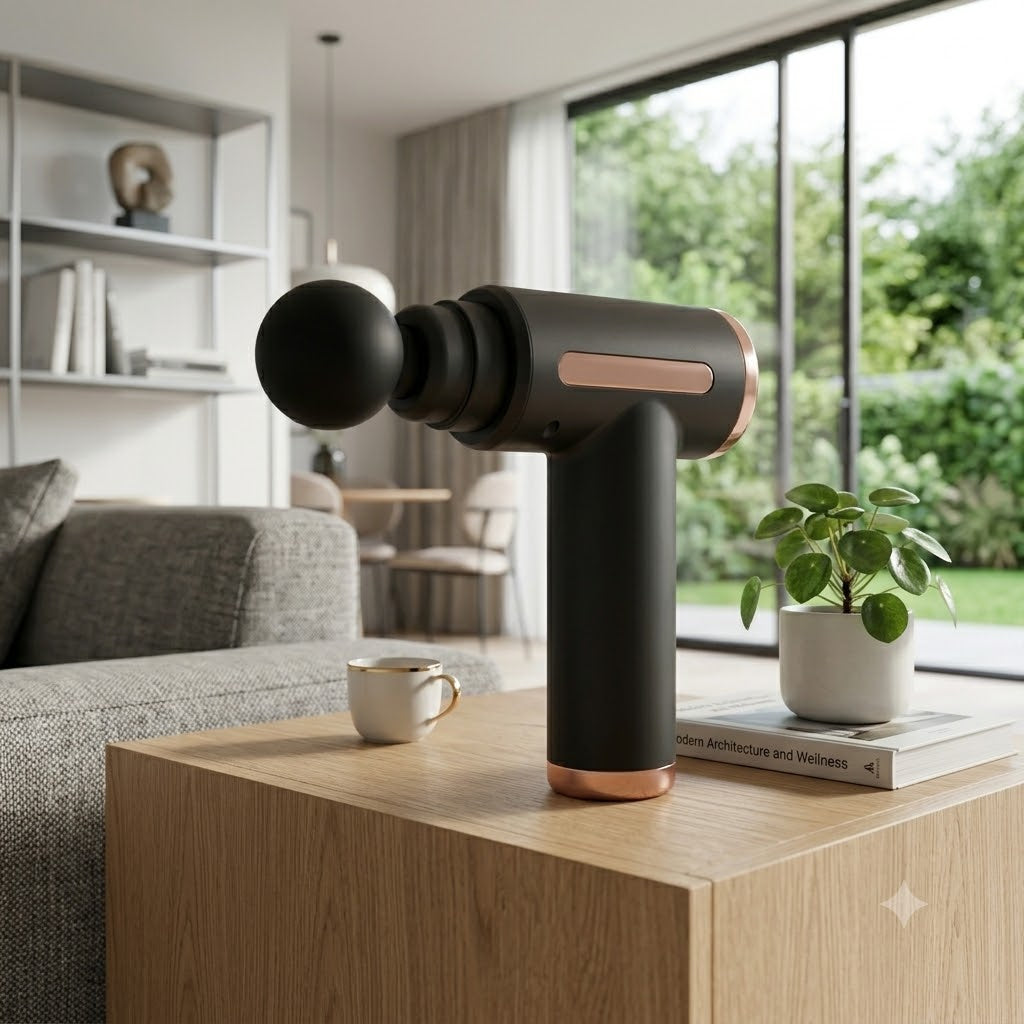 Reliva™ Appareil de Massage à Percussion — Soulage Dos, Nuque & Cervicales | Conçu pour les Seniors